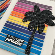 Create Magic with the Floating Sunset Handmade Card